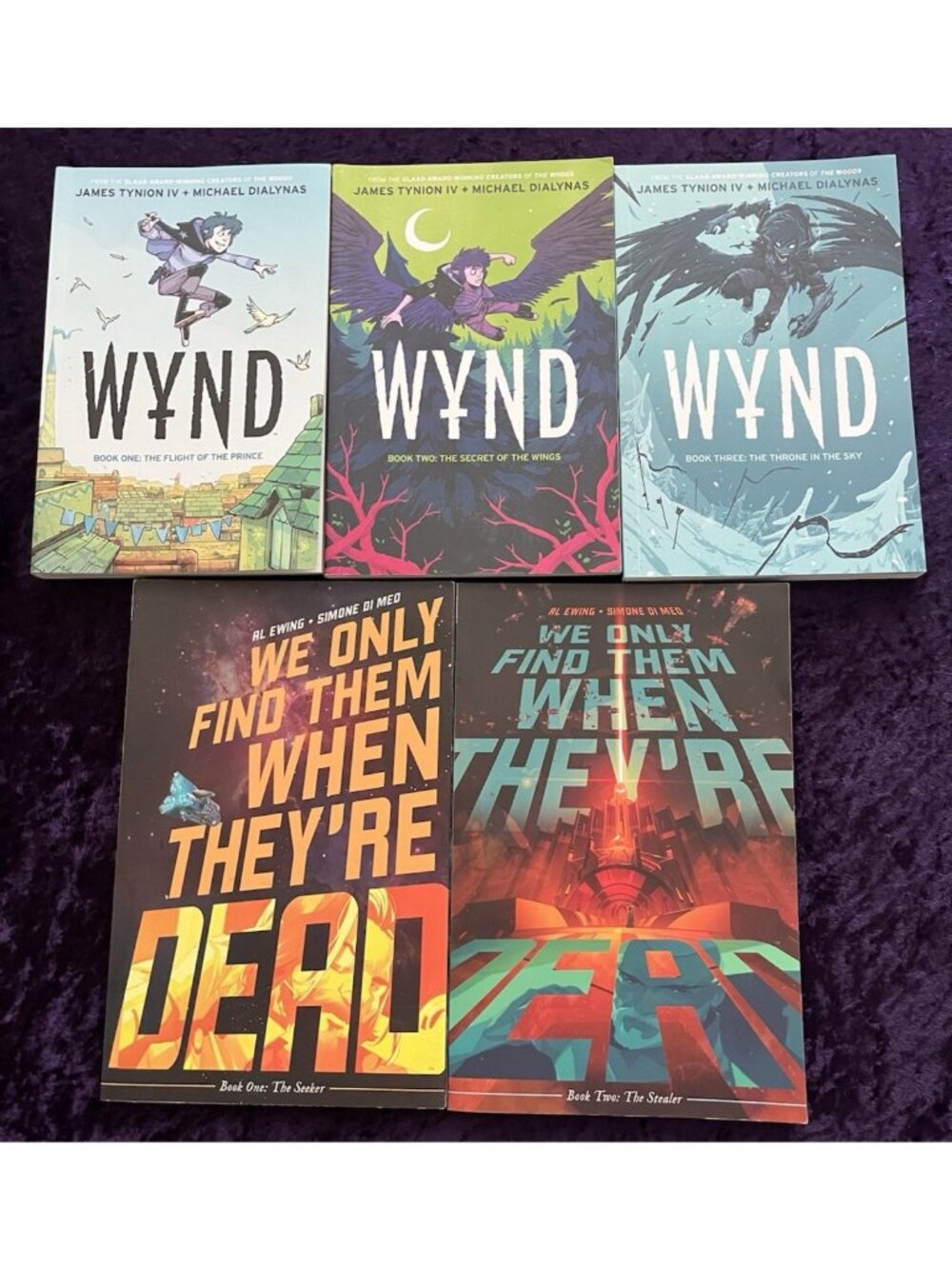 5 Fantasy Comics WYND Series 1 2 3 & We Only Find Them When They're Dead 1 2 Sci